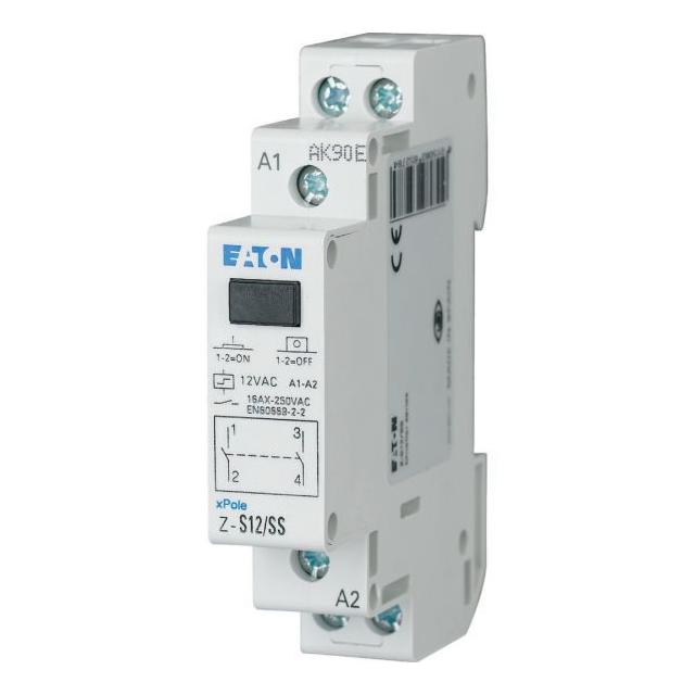Z-S12/SS Przekaźniki impulsowy bistabilny bez funkcji sygnalizacji diodą LED 16A 12V AC 2Z 265278 EA