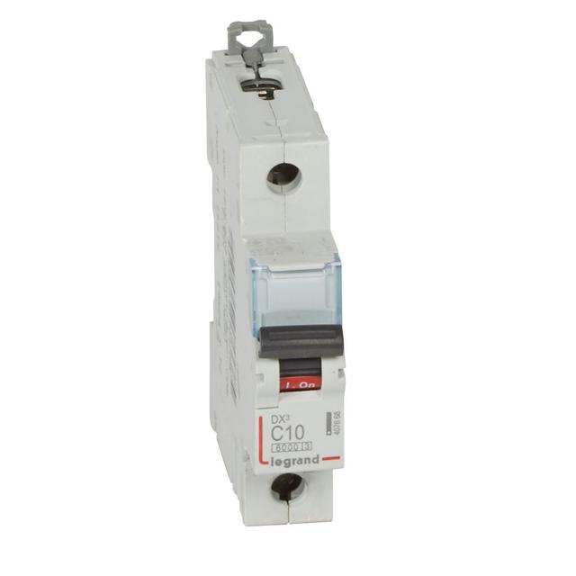 WYŁĄCZNIK NADPRĄDOWY S 301 1P C 10A 6000A SERII DX3, Legrand