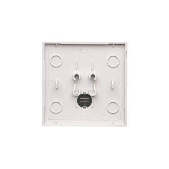 Simon 55 Klawisz pojedynczy z oczkiem z piktogramem krzyżowym do: SW7M Jasnoszary mat