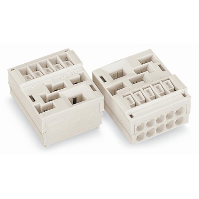 gniazdo przelotowe PE 4-torowe