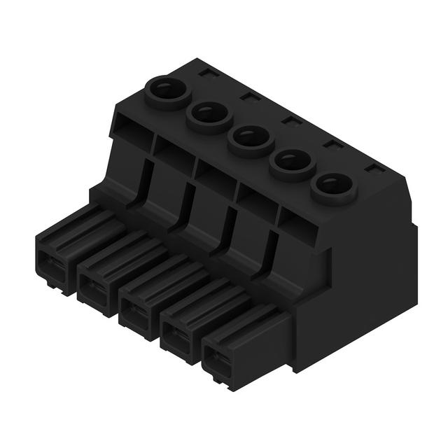 BUZ 10.16HP/05/180 AG BK BX Złącze kablowe do płytek drukowanych /24szt./ WEIDMULLER
