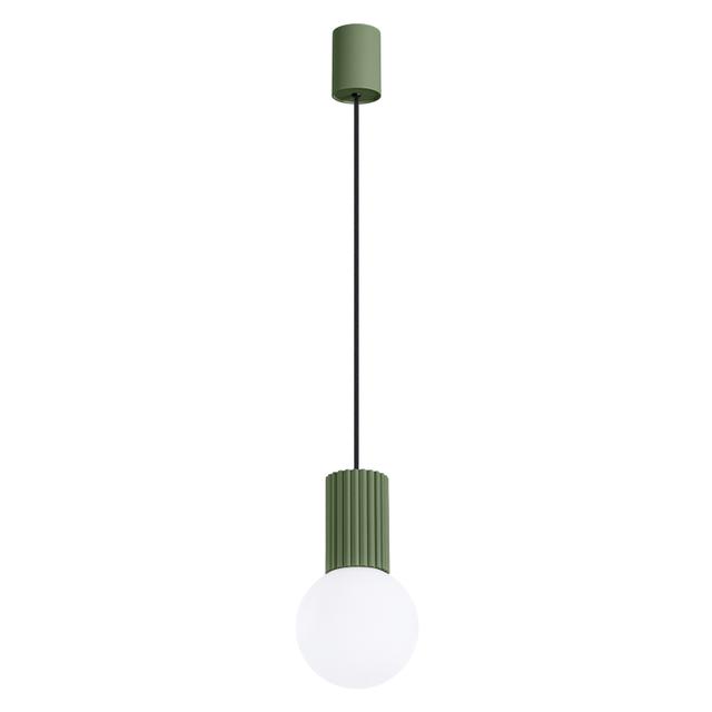 Lampa wisząca HALO 1 zielona oliwka