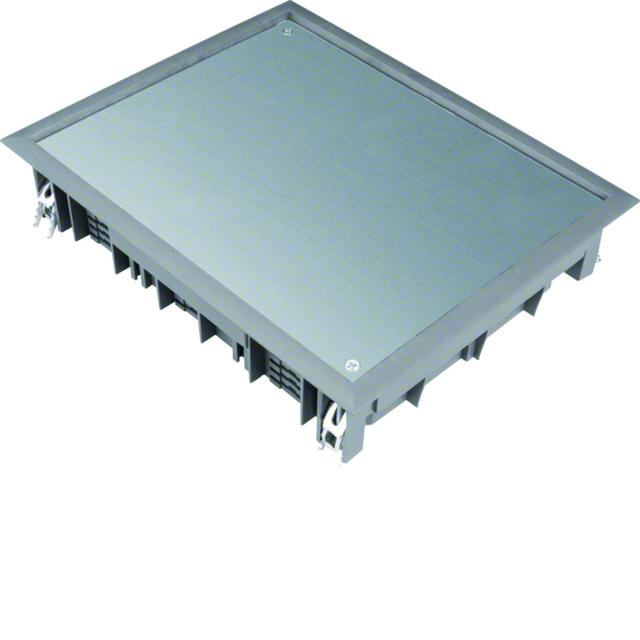 tehalit.VE-EE Pokrywa pełna VDE09 200x253 wykładzina 5mm stal szary PA VDE09057011 HAGER