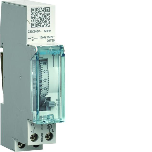 Zegar analog dobowy bez rezerwy 1NO 16A HAGER