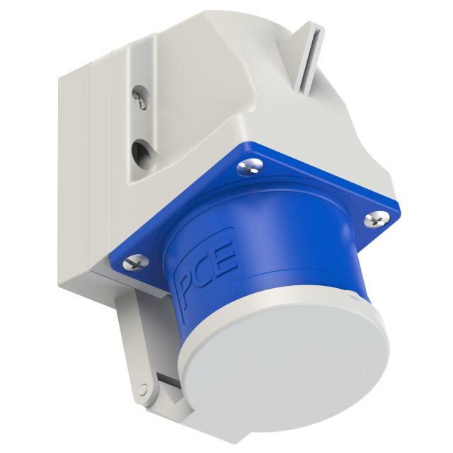 WTYCZKA ODBIORNIKOWA 32A 5P Z KLAPKA I PODSTAWA