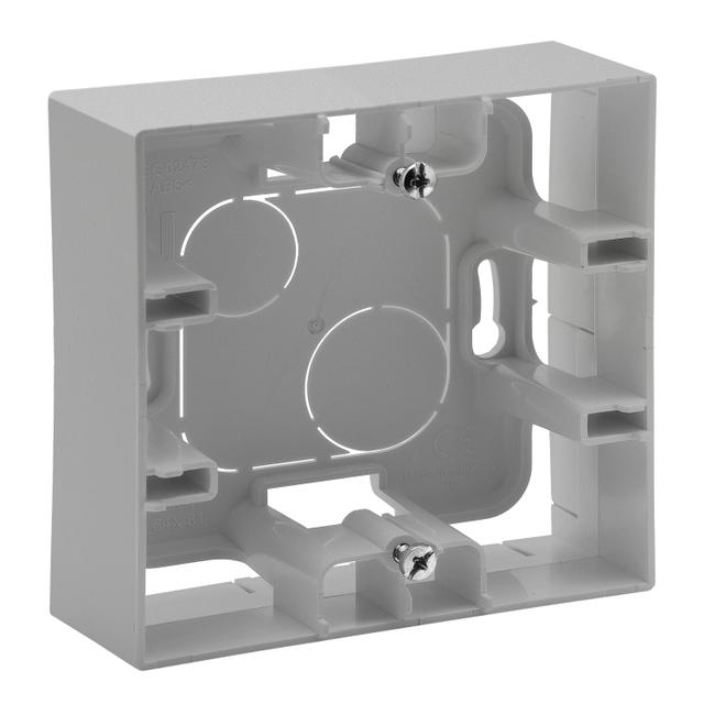 Niloe Step Puszka Natynkowa Pojedyncza- Kolor Aluminium 863397 LEGRAND