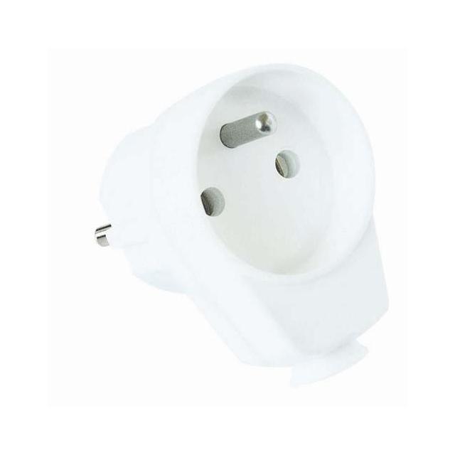 WTYCZKA JEDNOFAZOWA KĄTOWA Z TWORZYWA 2P+Z 10/16A Wtyczka-gniazdo 2P+Z 10/16A 250V 9002222 PCE