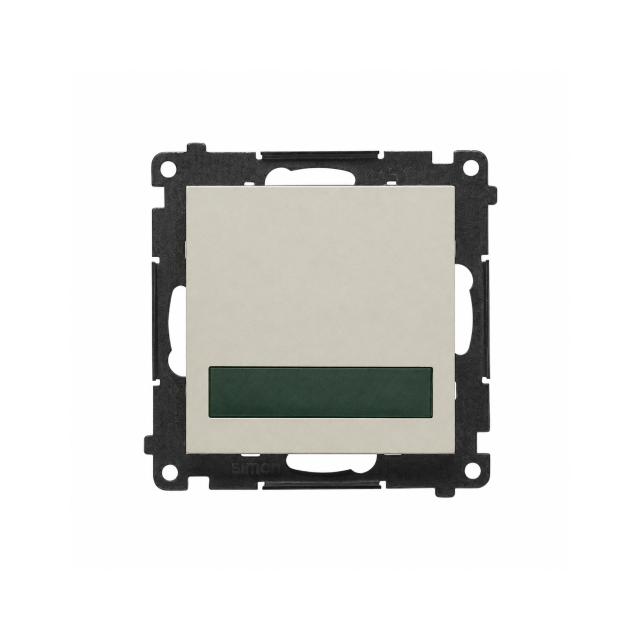 Simon 55 Sygnalizator świetlny LED światło zielone 230V kaszmirowy TESS3.01/142