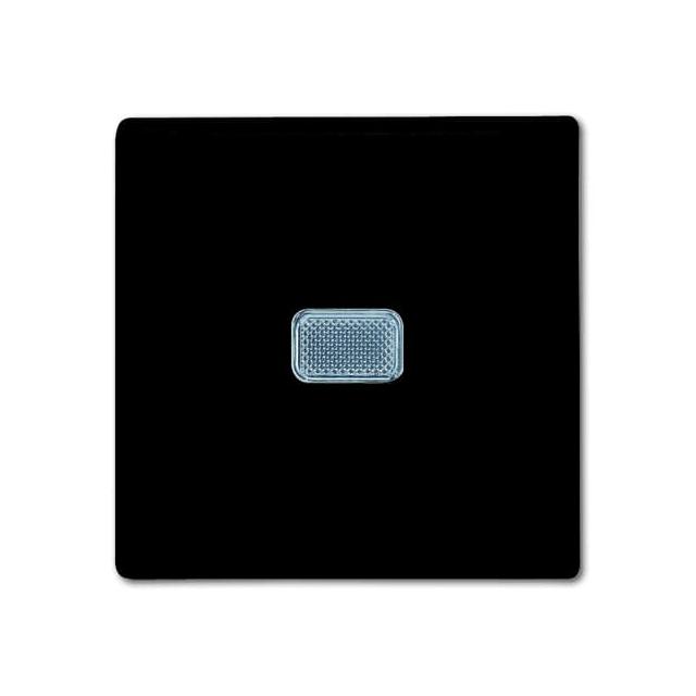 BASIC55 Wyłącznik z klawiszem 1-biegunowy  czarny-chateau