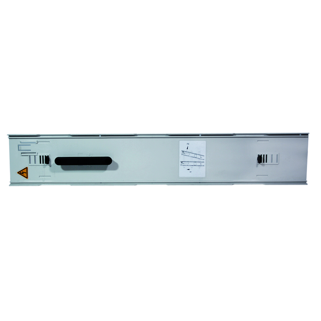 H-RF - Osłona pola rezerwowego o szerokości 100 mm na klipsach na szyny o rozstawie 185 mm