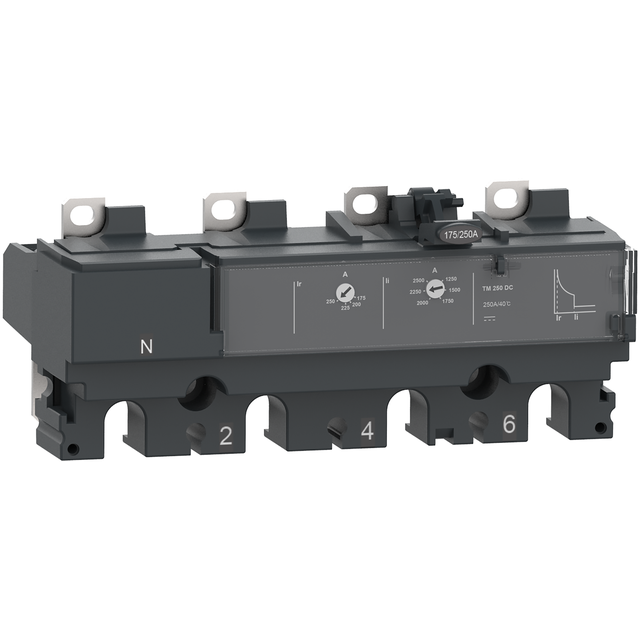 Wyzwalacz termomagnetyczny, ComPacT NSX, TM100DC, 4P4D, do NSX100