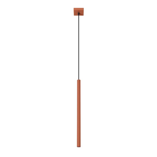 Sollux Lampa wisząca PASTELO 1 ochra czerwona SL.1524