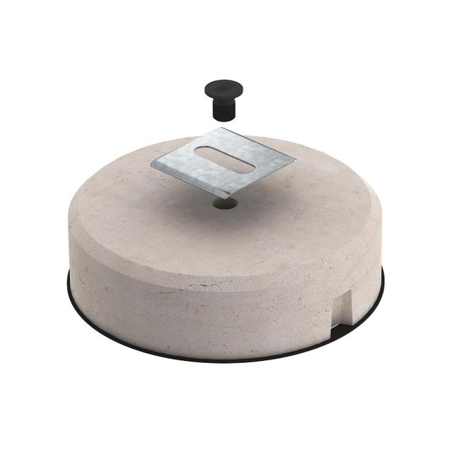 TrayFix-10-L, Podstawa betonowa do koryt