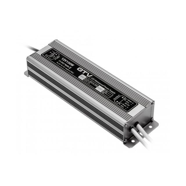 TRANSFORMATOR LED WODOODPORNY, 150W, IP 67, DC12V