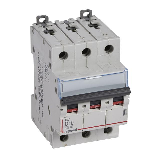Wyłącznik Nadprądowy S 313 3P D10A 10000A DX3 409497 LEGRAND