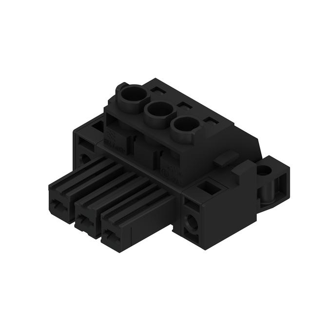 BVZ 7.62HP/03/180SFC SN BK BX Złącze kablowe do płytek drukowanych /100szt./ WEIDMULLER