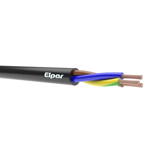 Przewód warsztatowy H05RR-F (OW) żo 3x1,5mm2 300/500V gumowy /100m/ ELPAR