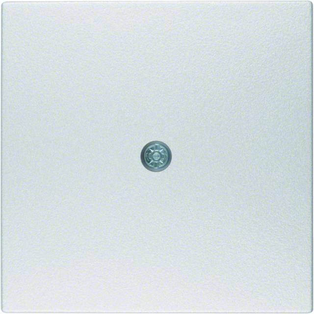 BERKER B.Kwadrat/B.7 Płytka czołowa do przyłączy kablowych aluminium 10191404 HAGER