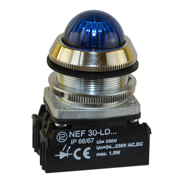 Lampka NEF30Le/D24V niebieska