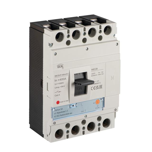 KMCCB-RT-400A-4P-H Wyłącznik kompaktowy IDEAL TS KMCCB-RT-400A-4P-H KANLUX