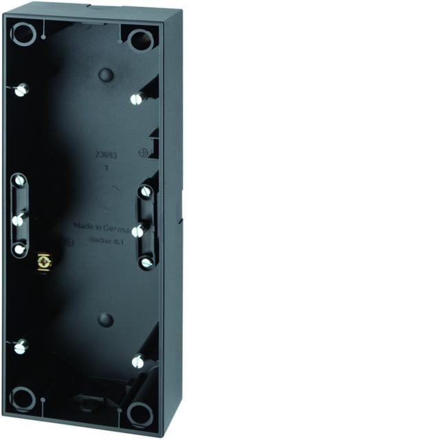 BERKER S.1 Puszka natynkowa potrójna antracyt mat 10439949 HAGER