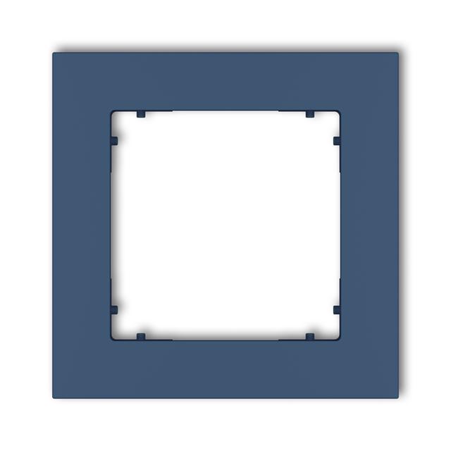 MINI Ramka pojedyncza kwadratowa z tworzywa navy blue 64MR-1 KARLIK