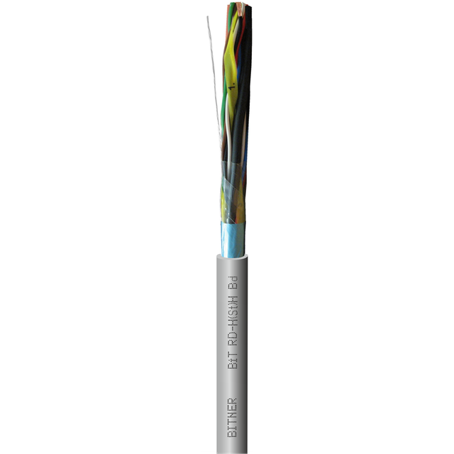 BiT RD-H(St)HBd 24x2x0,5 Bezhalogenowy kabel do transmisji danych, do zastosowań wnętrzowych