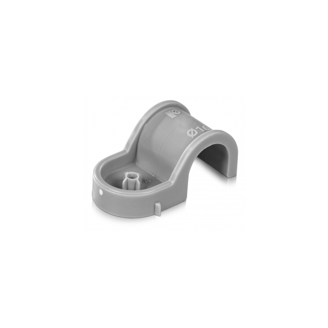 Uchwyt plastikowy do rurek instalacyjnych pojedynczy 25 mm posadzkowy wzmocniony PA /60szt./ R-SC40-PCS-25 RAWLPLUG