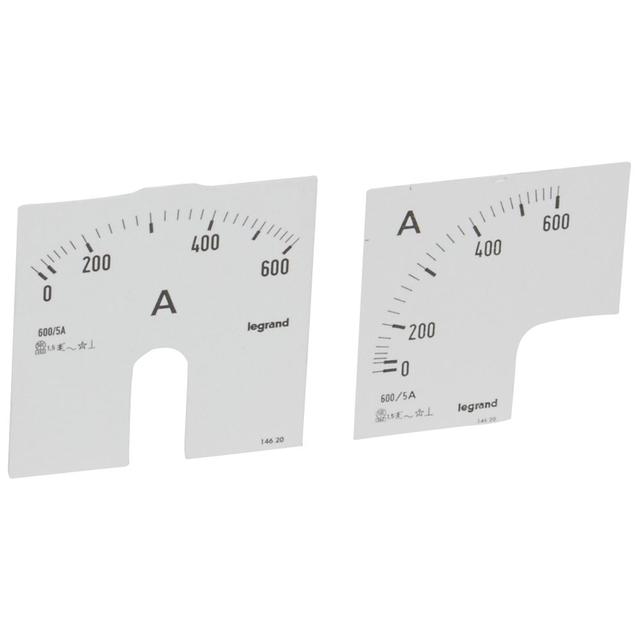 Skala Pomiarowa Amperomierza 0-600A 014620 LEGRAND