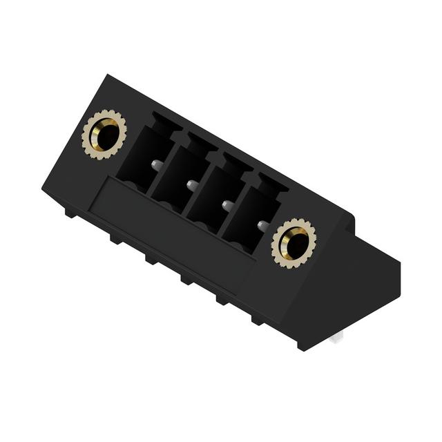 SC-SMT 3.81/04/135LF 3.2SN BK BX Wtyki PCB (złącza płyty), 3.81 mm, Liczba biegunów: 4, kąt odejścia: 135° /50szt./ 1978100000 WEIDMÜLLER