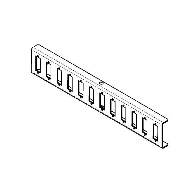 Pole krosowe 12xSC dx szafki naściennej średniej