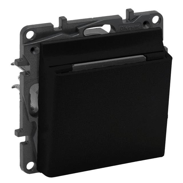 Niloe Step - łącznik hotelowy mechaniczny- kolor czarny, Legrand