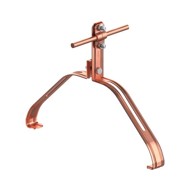 AN-152N/CU/-N Uchwyt gąsiorowy "WZÓR 38" Z-śruba H=10 cm /CU/