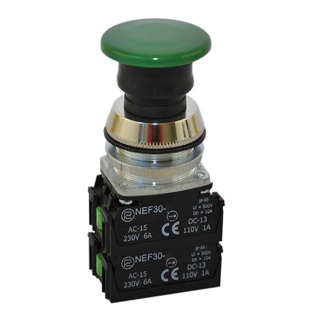 Przycisk NEF30-UD4X zielony W0-NEF30-UD 4X Z PROMET