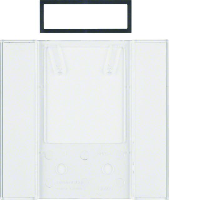 BERKER B.IQ Pole opisowe do przycisków B.IQ 5-kr przezroczyste 75900082 HAGER