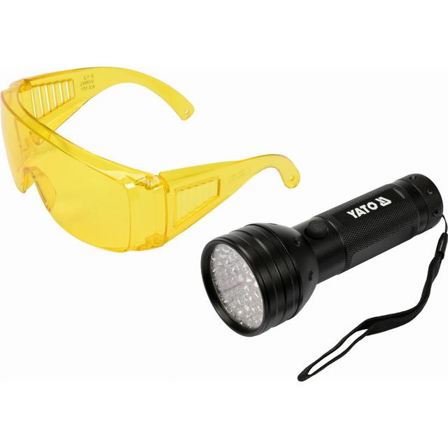 ZESTAW LATARKA UV 51 LED I OKULARY YT-08581 YATO