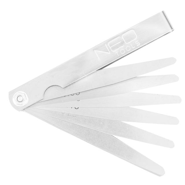 Szczelinomierz 20 listków (0.05 - 1.0 mm) 65MN/stal nierdzewna