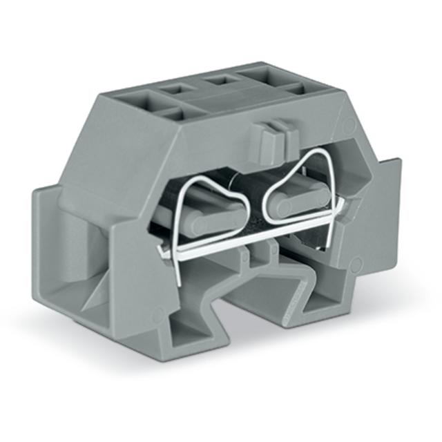 Złączka 4‑przewodowa końcowa 4mm2 szerokość 12mm szara 262‑351 /50szt./ WAGO