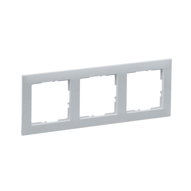 Suno Ramka Potrójna 3-Krotna Aluminium 721513 LEGRAND