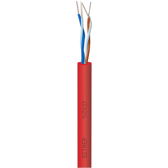 YnTKSY 1x2x0,8 Kabel sygnalizacji pożaru do układania na stałe