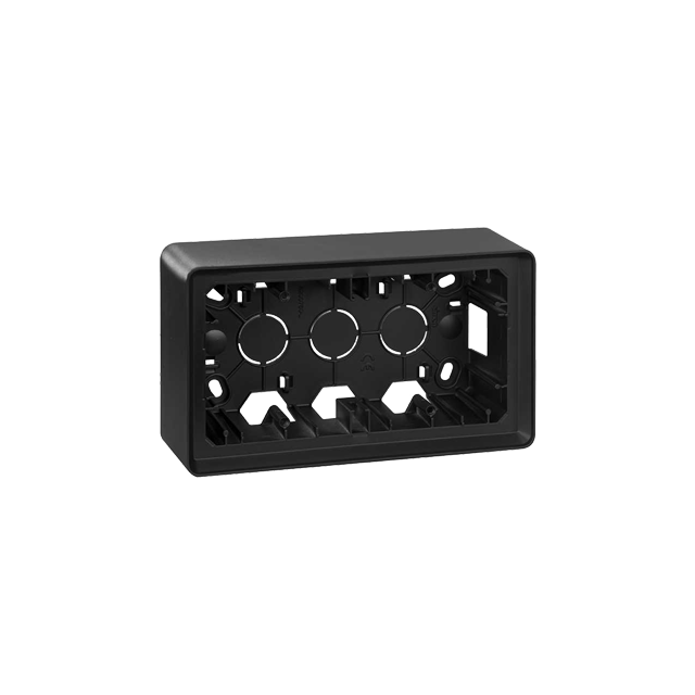 Simon 82 Puszka natynkowa 2-krotna grafit