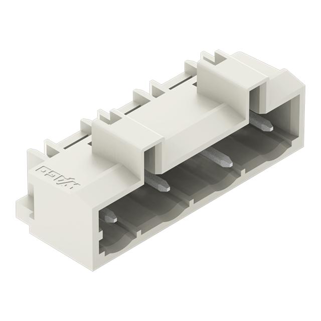 MCS-MIDI Classic wtyk 4-bieg. j-szary raster 7,5 mm /100szt./ WAGO