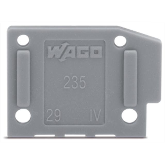 ścianka końcowa szara