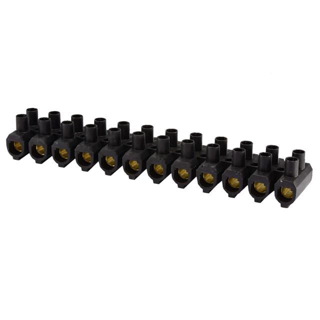 Listwa zaciskowa gwintowa 12‑torowa 35mm2 czarna EKL 5E 89150007 SIMET