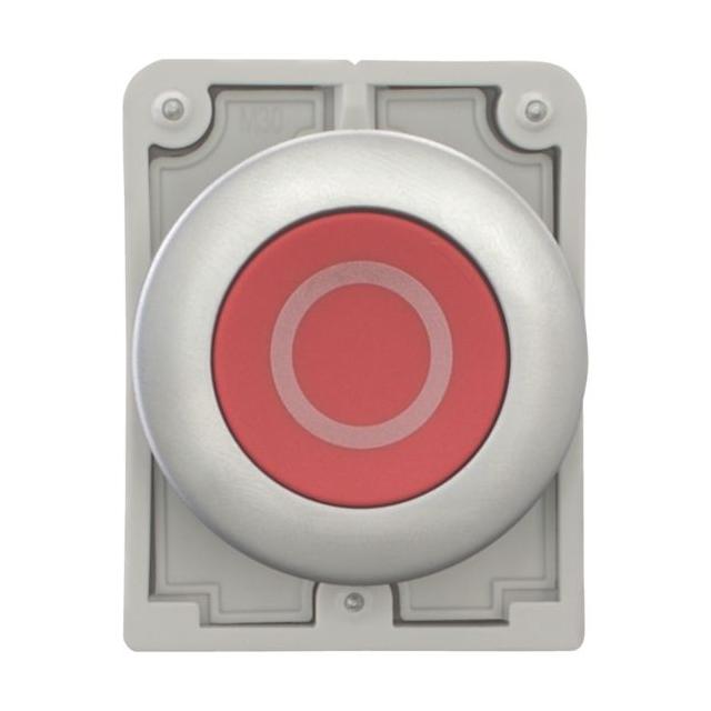 M30C-FD-R-X0 Przycisk 30mm płaski czerwony O z samopowrotem 182939 EATON