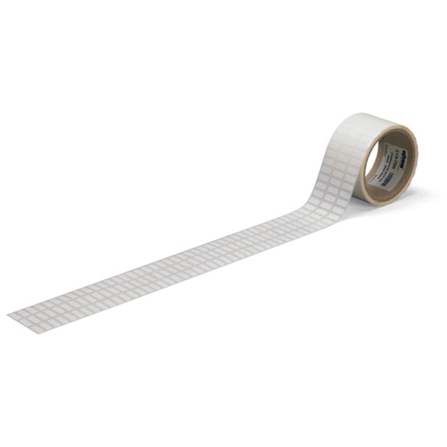 rolka z etykietami 6 x 15 mm kolor biały 3000 szt. w rolce WAGO