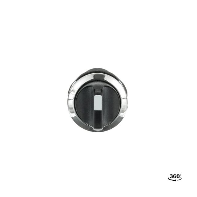 Przełącznik obrotowy 2poz.2NO czarny C2SS1-30B-20