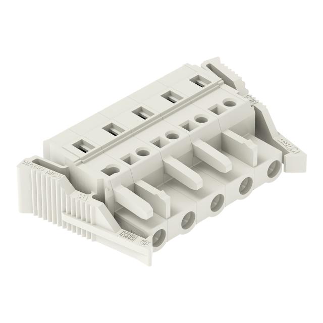 Gniazdo MCS‑MIDI Classic 5‑biegunowe jasnoszare raster 7,5mm 721‑205/037‑000 /50szt./ WAGO