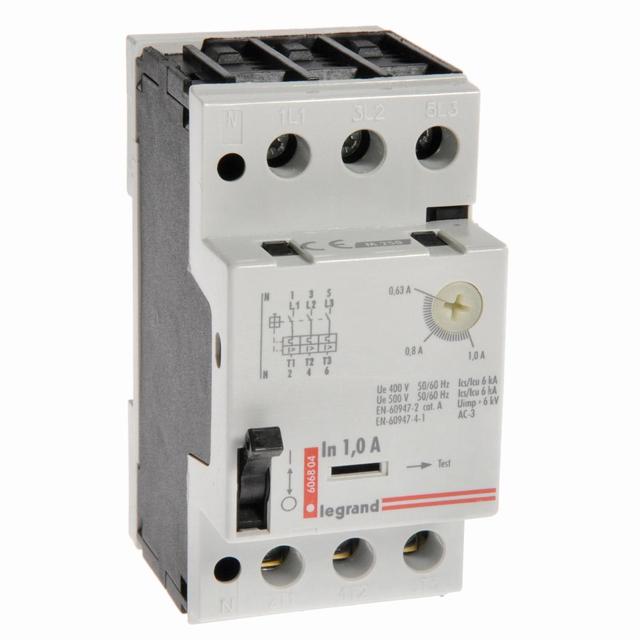Wyłącznik Silnikowy 3P 0,25Kw 0,63-1A M 250 1 606804 LEGRAND