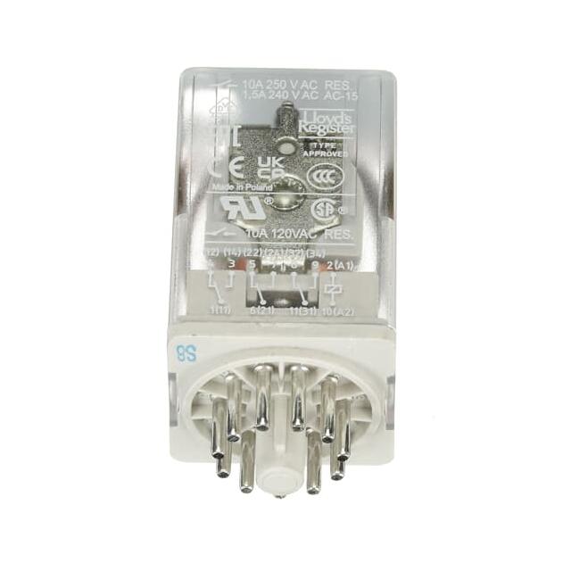 PRZEKAŹNIK CR-U024AC3, A1-A2=24V AC, 3 STYKI C/O 250V/10A 1SVR405622R0000 ABB
